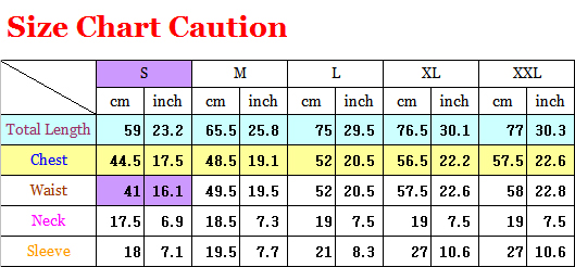 Size Chart 4