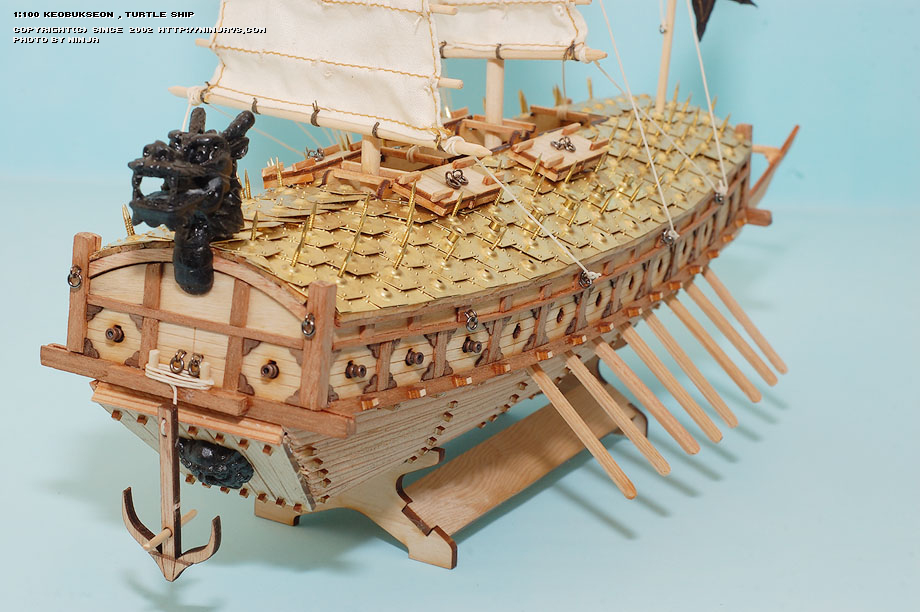 Turtle Ship Finished Appearance Turtle Ship Finished Appearance